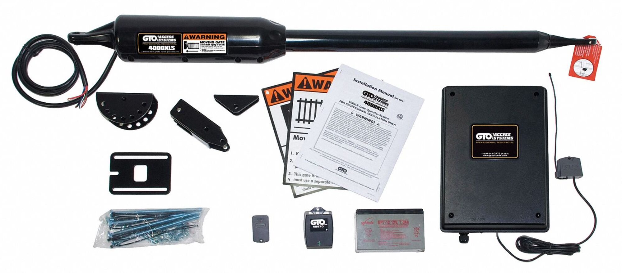 Linear - PRO-SW4000XLS - LINEAR Swing Gate Operator: Single Swing ...