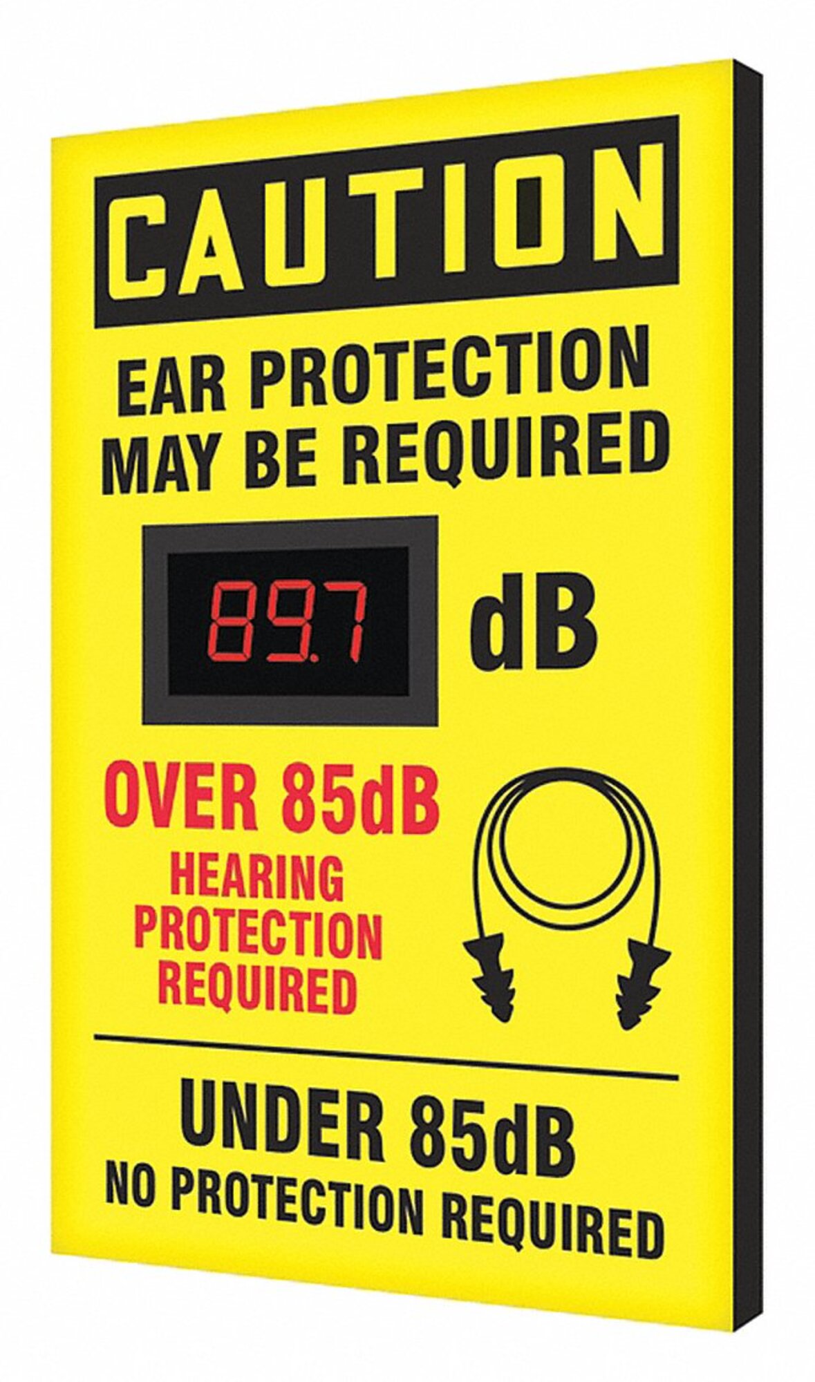 Condor / SinSco - 444A65 - Sound Level Decibel Meter Sign: Aluminum ...
