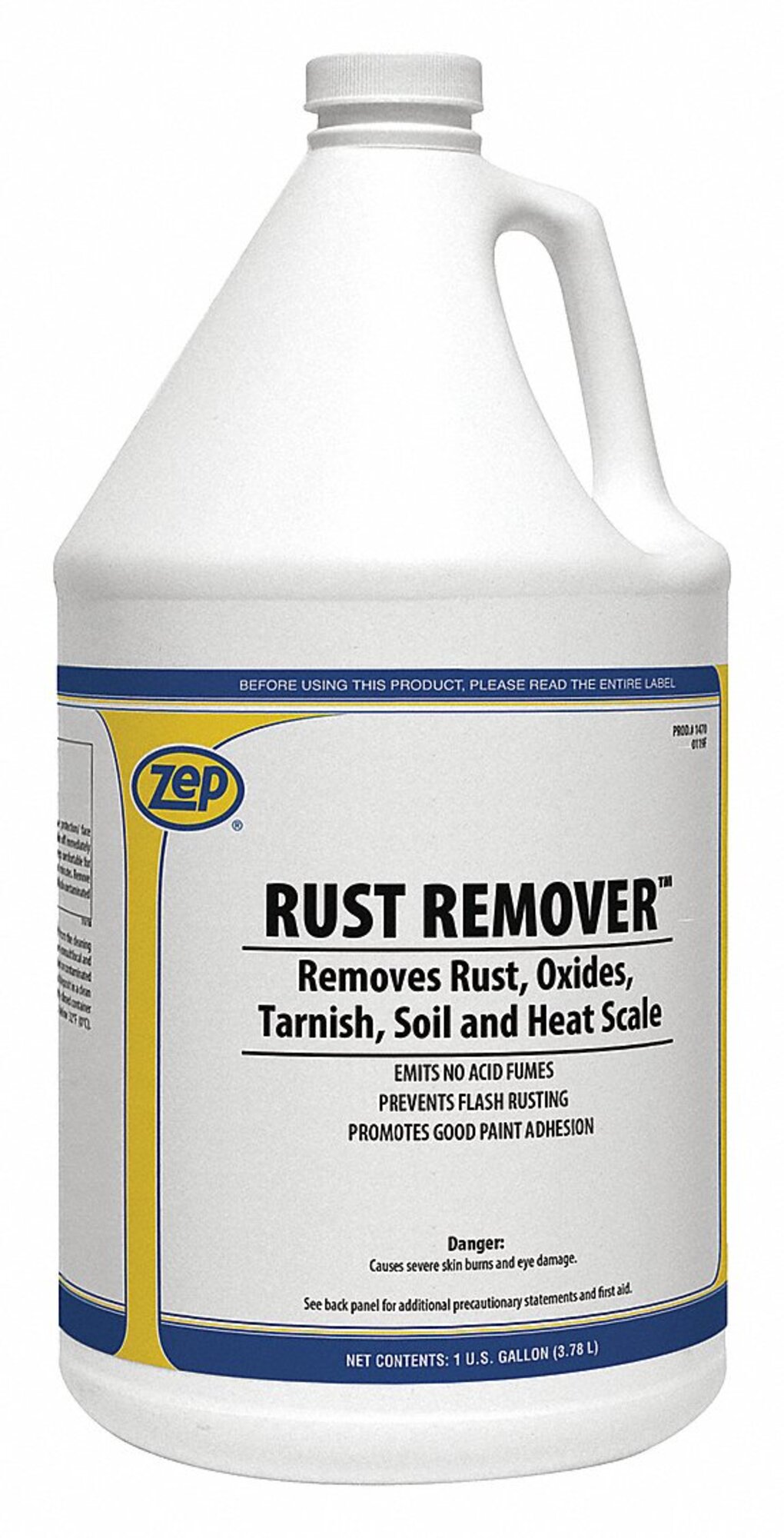 Zep - 147024 - ZEP Rust Remover: Jug, 1 gal Container Size