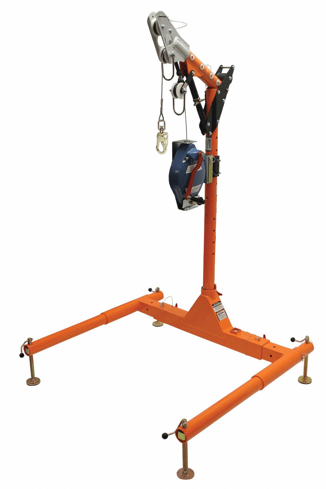 Falltech Base Falltech - 6050328R - FALLTECH Davit System Kit: Floor/Manhole/Tank Mnt ...