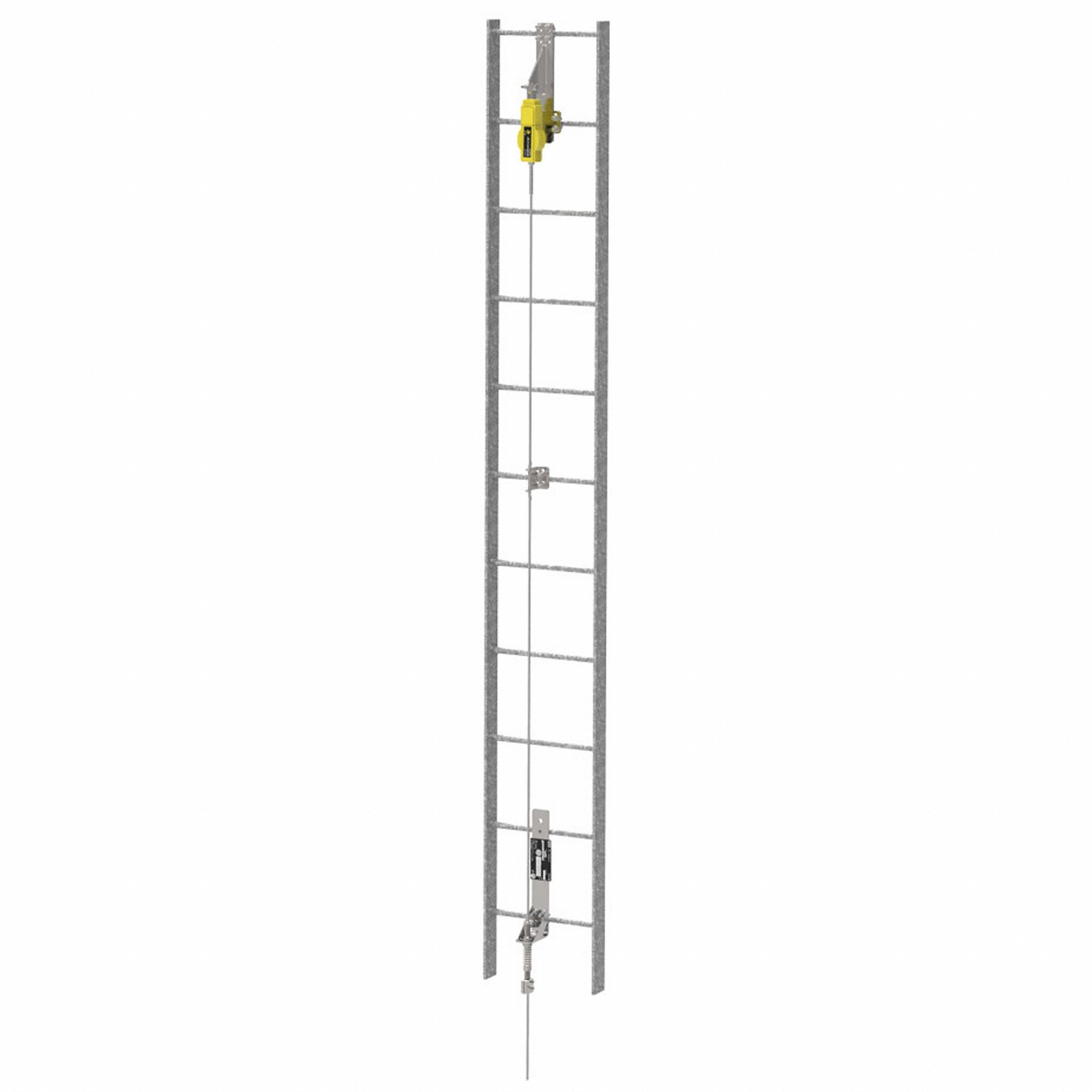 Msa Rescue Loop Ladder MSA Safety - 30908-00 - MSA Vertical Ladder Lifeline Kit: Trailing ...
