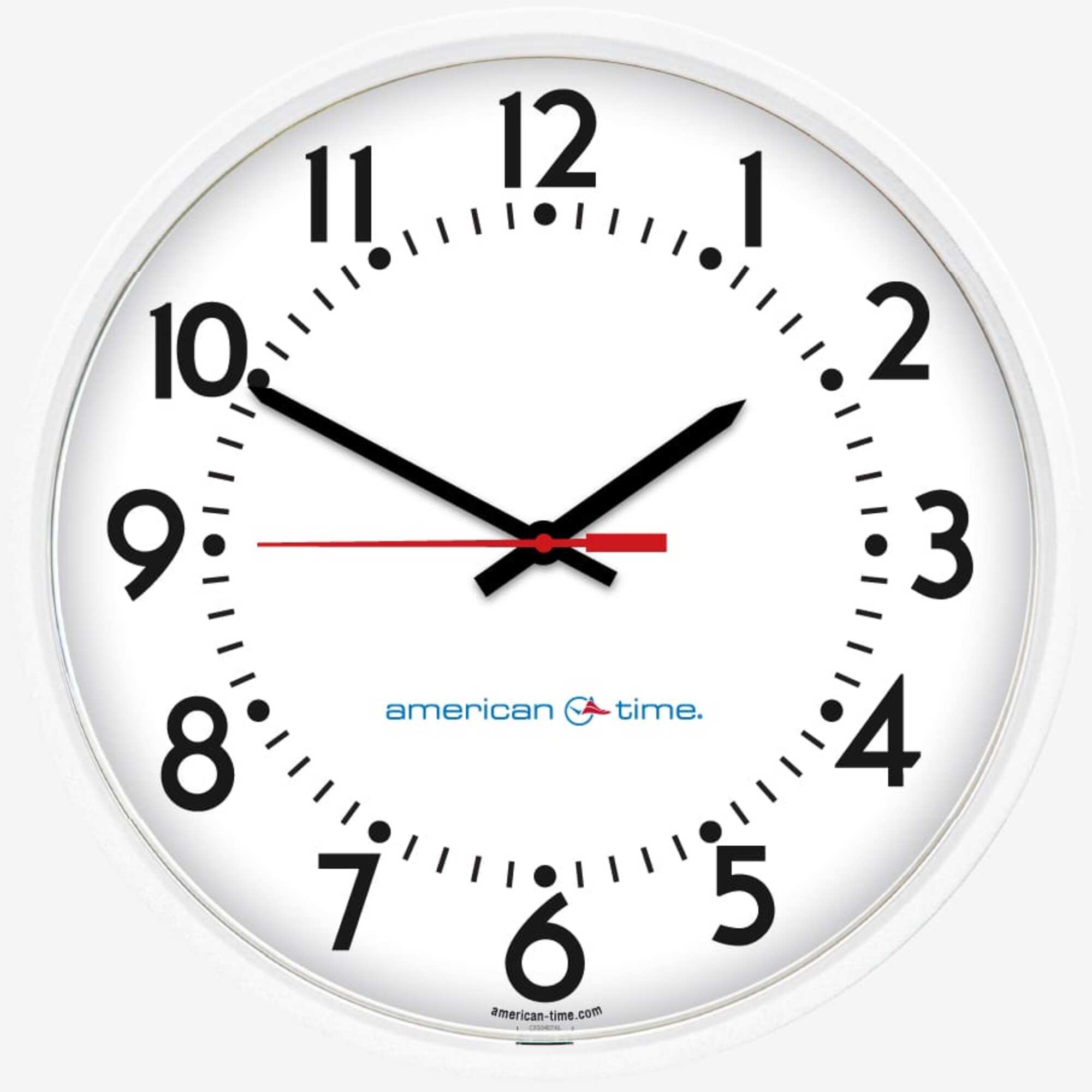 American Time & Signal - WN56WADD304BP - 12'' Wi-Fi Battery-AA Round ...