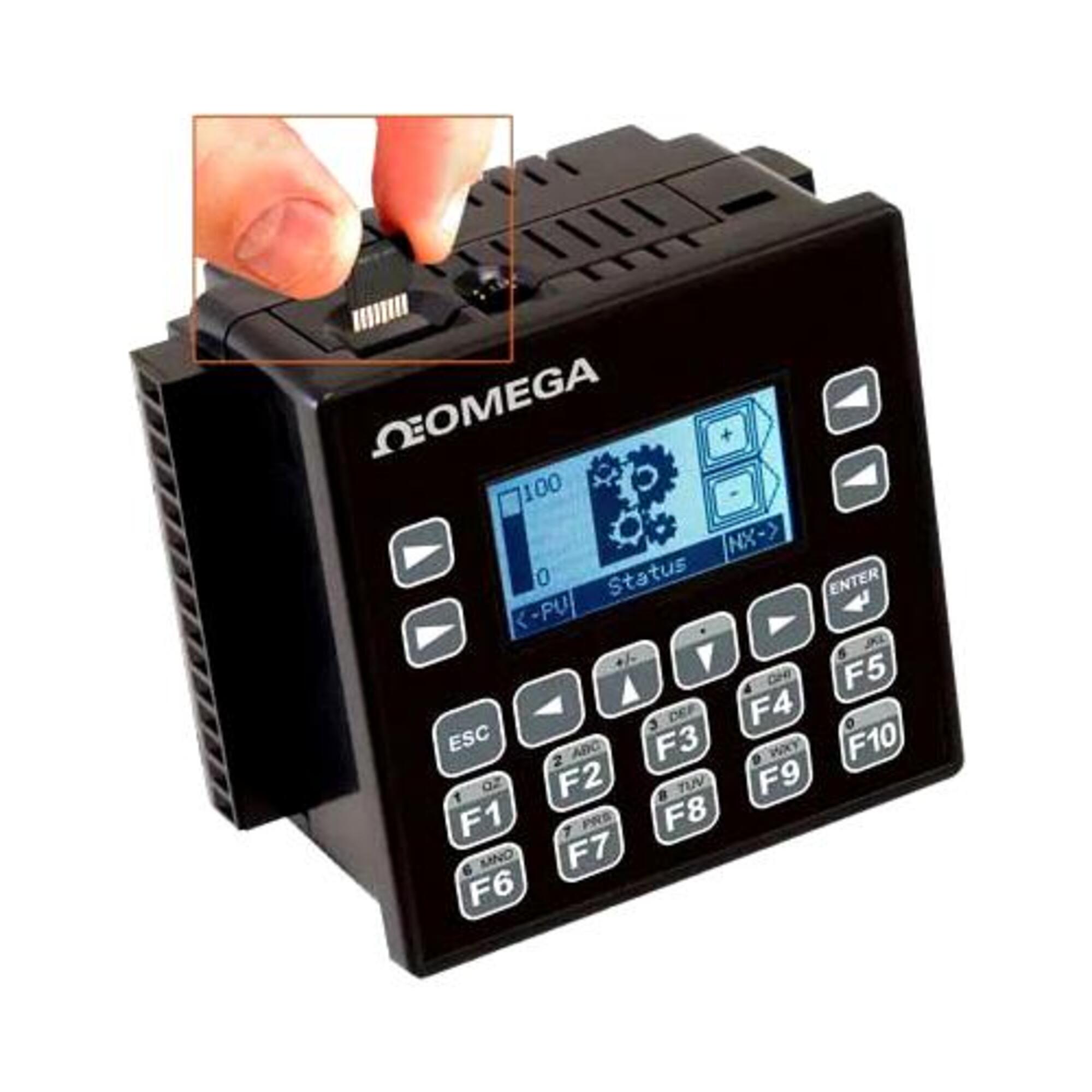 OMEGA Engineering - HE-XT102 - Controller, All-In-One, DC/Relay I/O, 4 ...