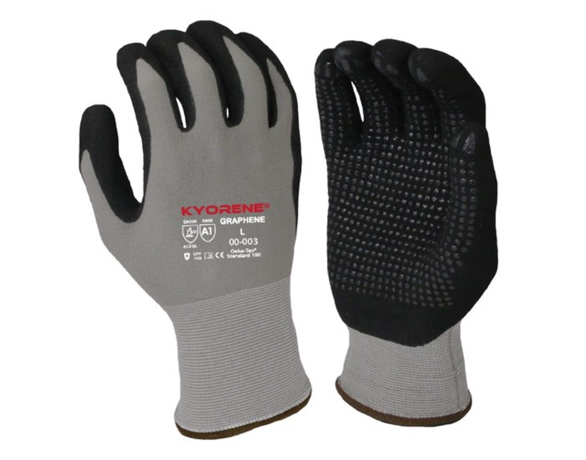 Armor Guys - 00-003-XL-DZ - Armor Guys Kyorene 00-003 Gray/Black XL Cut ...