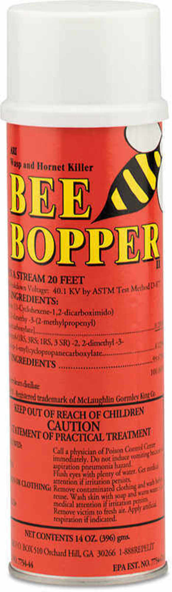 Other - 25343 - Bee Bopper Wasp & Hornet Spray, 14 oz. Aerosol Can