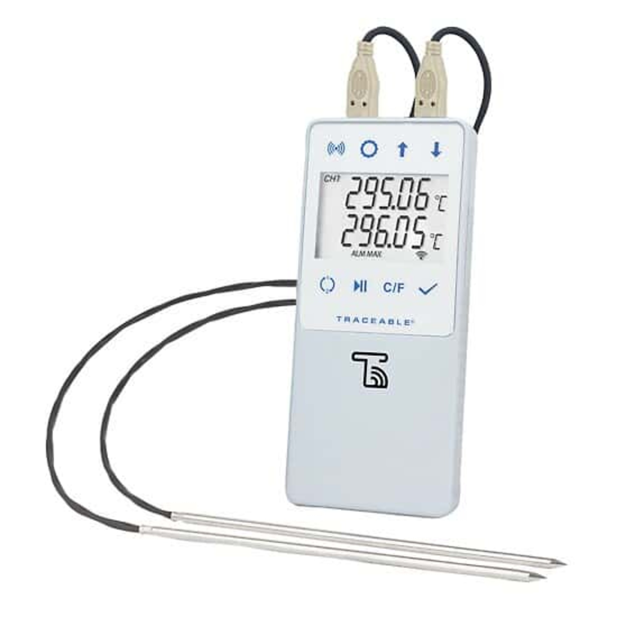 Tracable Wisconsin State Traceable - 6515TR - Traceable High-Temperature Wi-Fi Data Logger ...