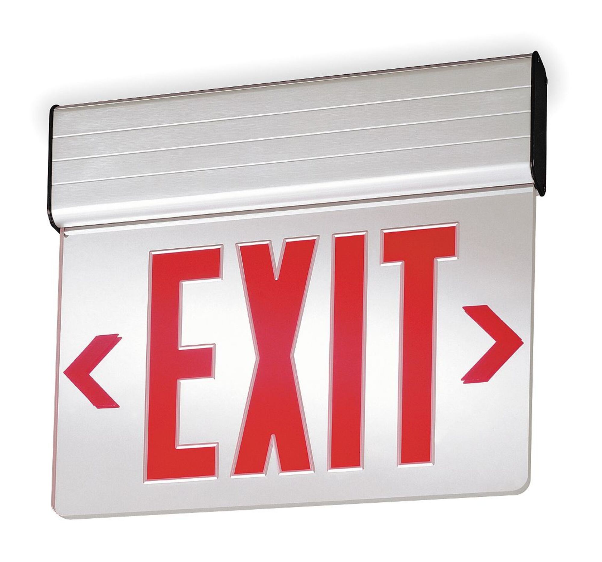 Lithonia Lighting / Acuity - EDGRNY 2 R EL - Edge-lit Exit Sign: 2 ...