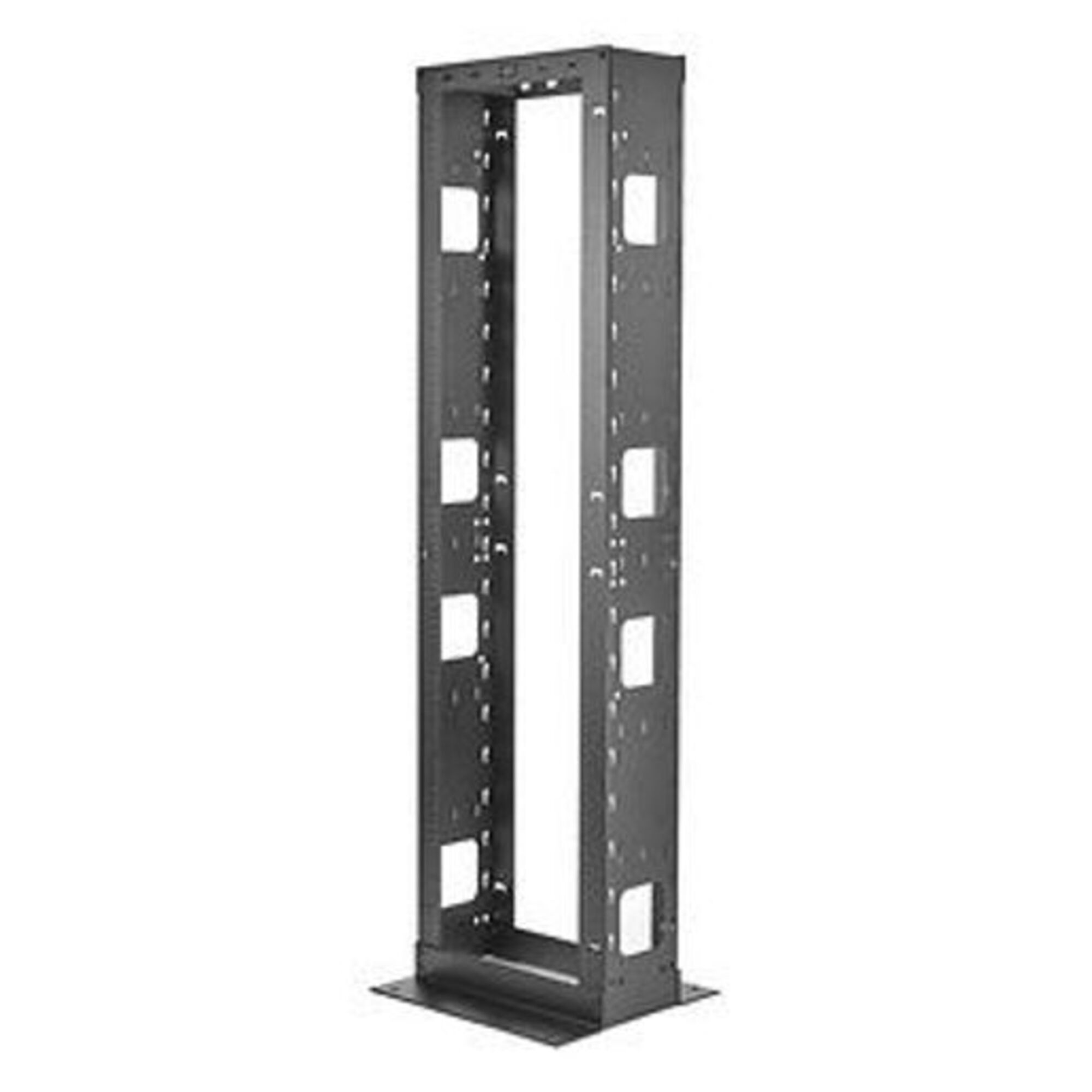 Hubbell Server Rack Hubbell - HHR45U10 - Extra-Deep Relay Rack, Aluminum/Steel, 45 RU, 86 H ...