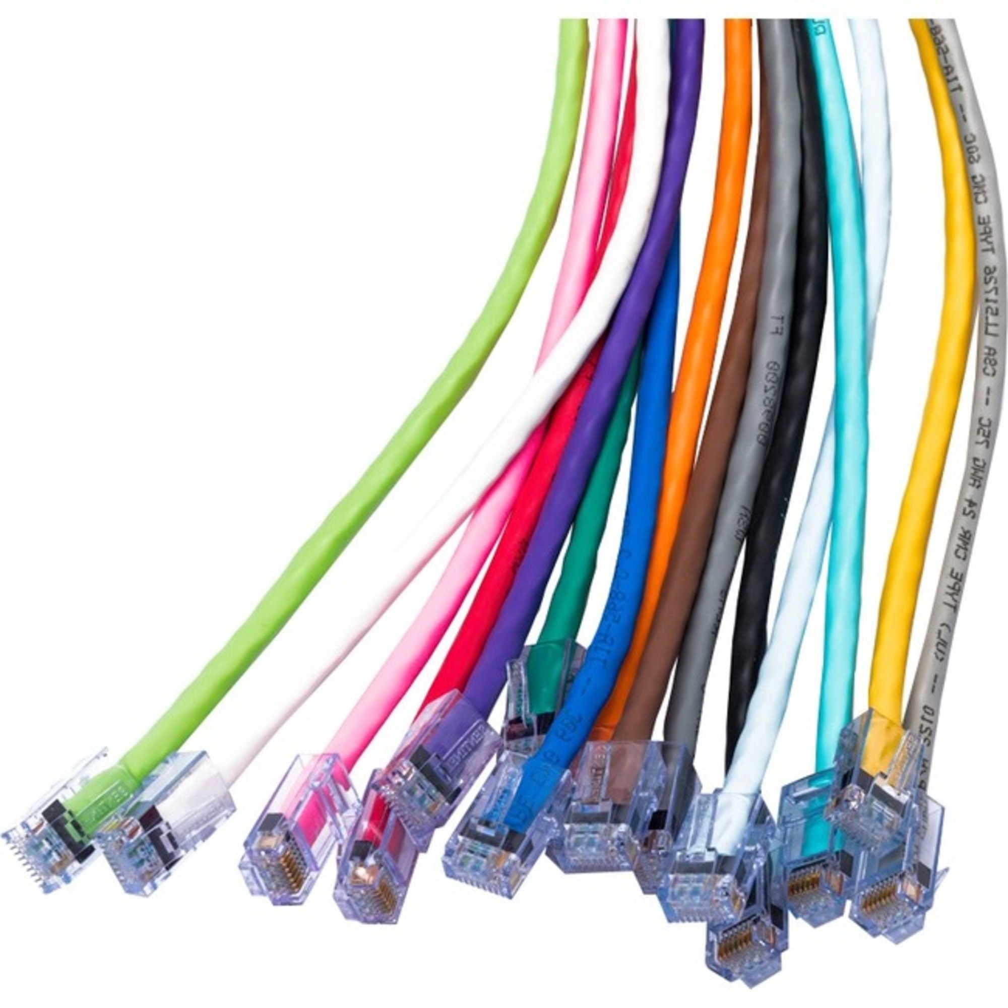NetSource - PCC6B-BL-10 - NetSource Slimline Cat.6 Network Cable - 10 ...