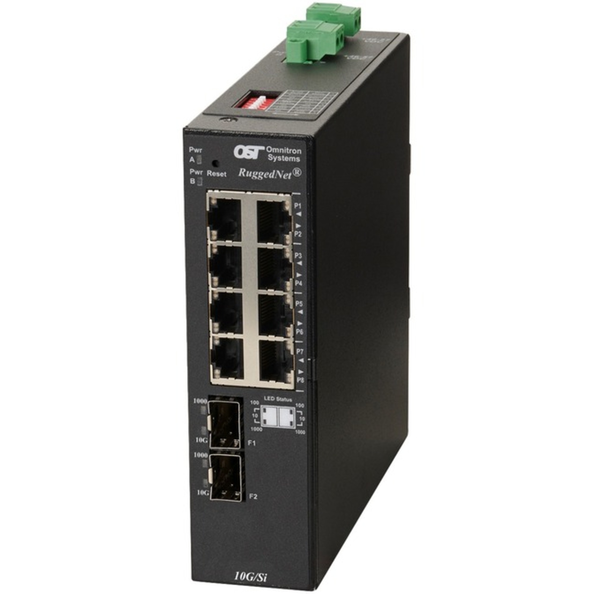 Omnitron - 2903-0-28-2Z - Omnitron Systems RuggedNet 10G/Si
