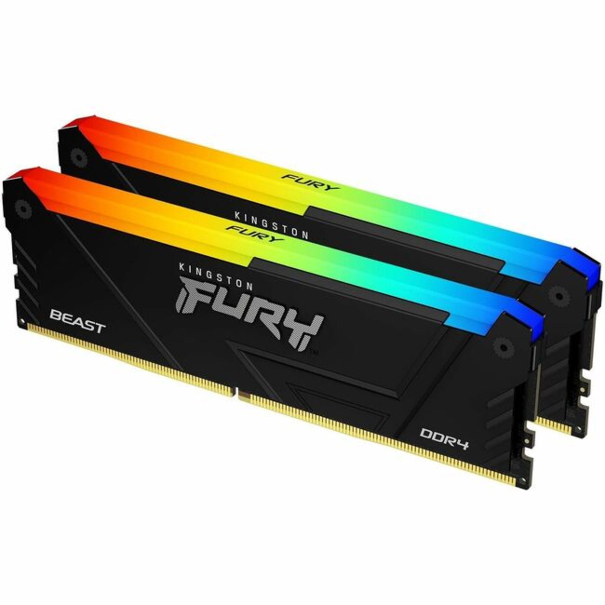 Kingston - KF426C16BB2AK2/64 - Kingston FURY Beast 64GB (2 x 32GB )DDR4 ...