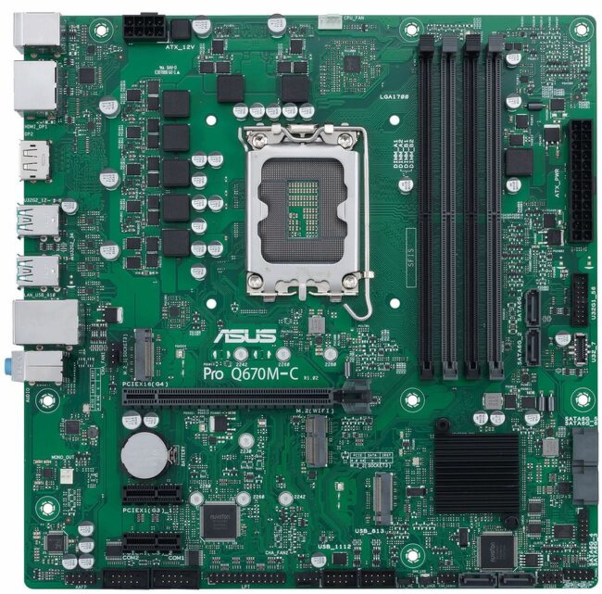 Proq Gold Asus - PRO Q670M-C-CSM-SI - Asus Pro Q670M-C-CSM Desktop Motherboard ...