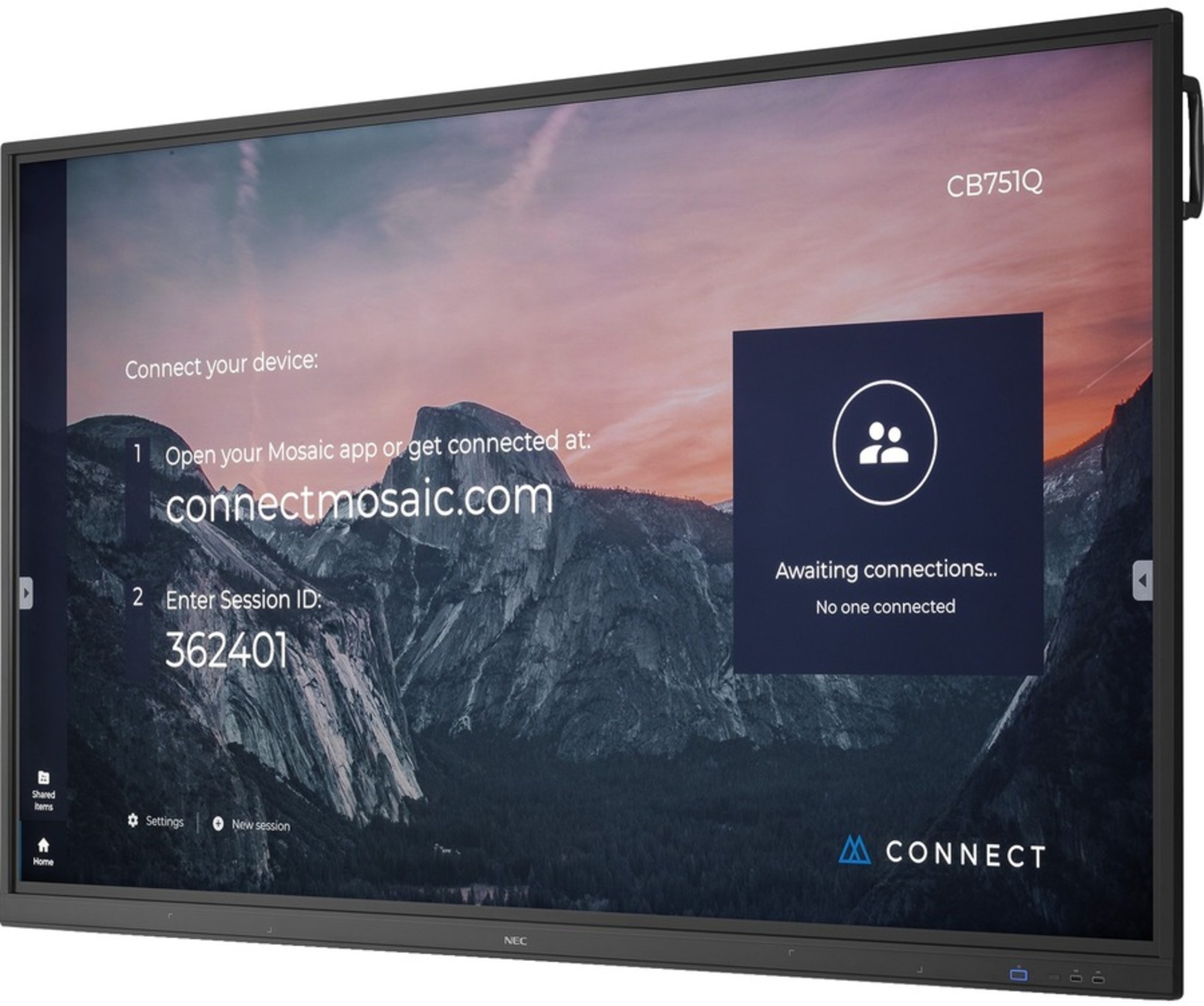 Sharp NEC Display Collaborative Display