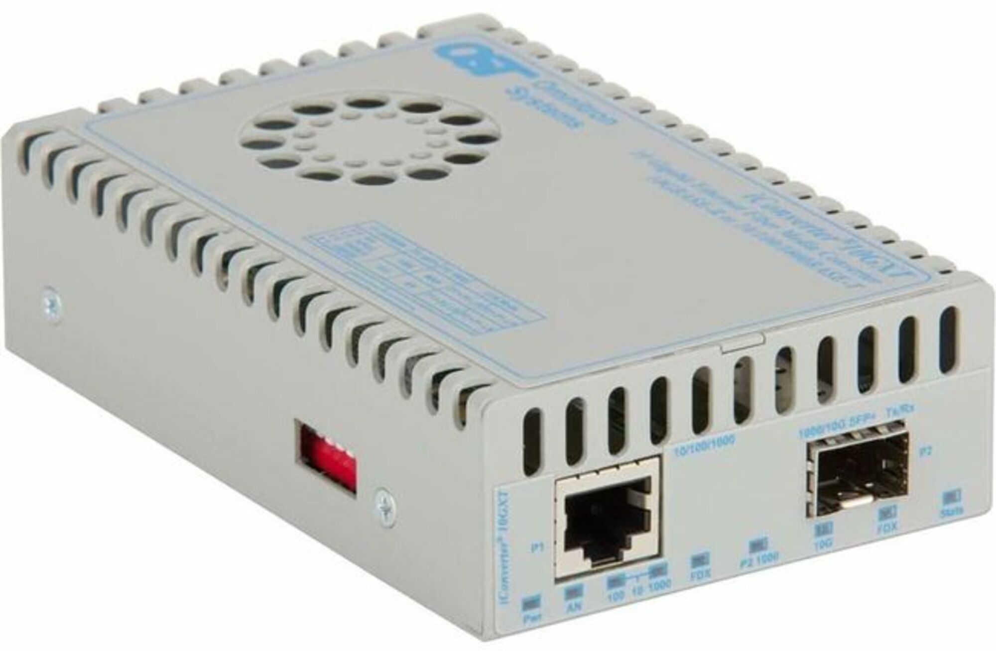 Omnitron - 8580-0-AZ - Omnitron Systems iConverter 10GXT 10/100