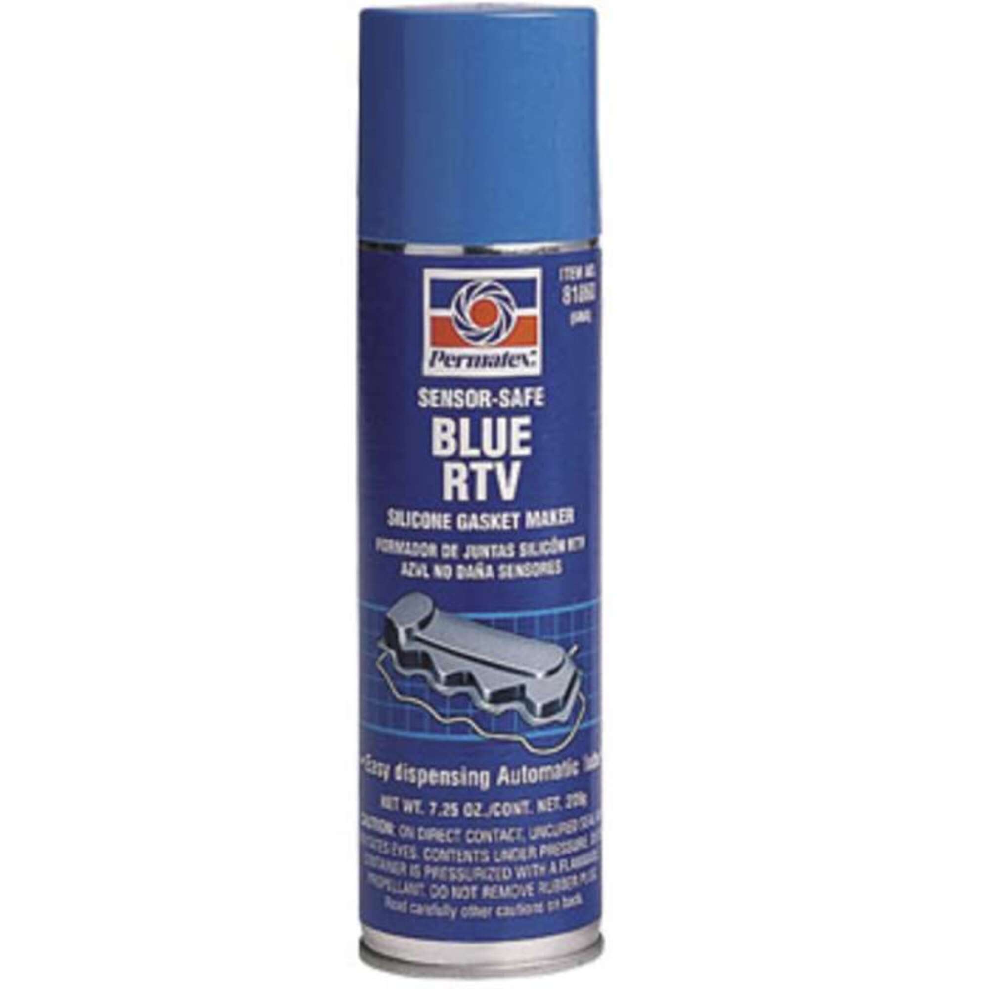 Blue Rtv Permatex / ITW - 81860 - Sensor-Safe Blue RTV Silicone Gasket Maker, 7. ...