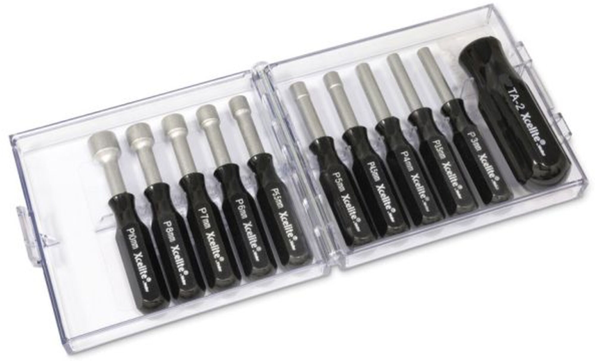 Xcelite - I101238 - 11-Piece Compact Midget Metric Nut Driver Set ...
