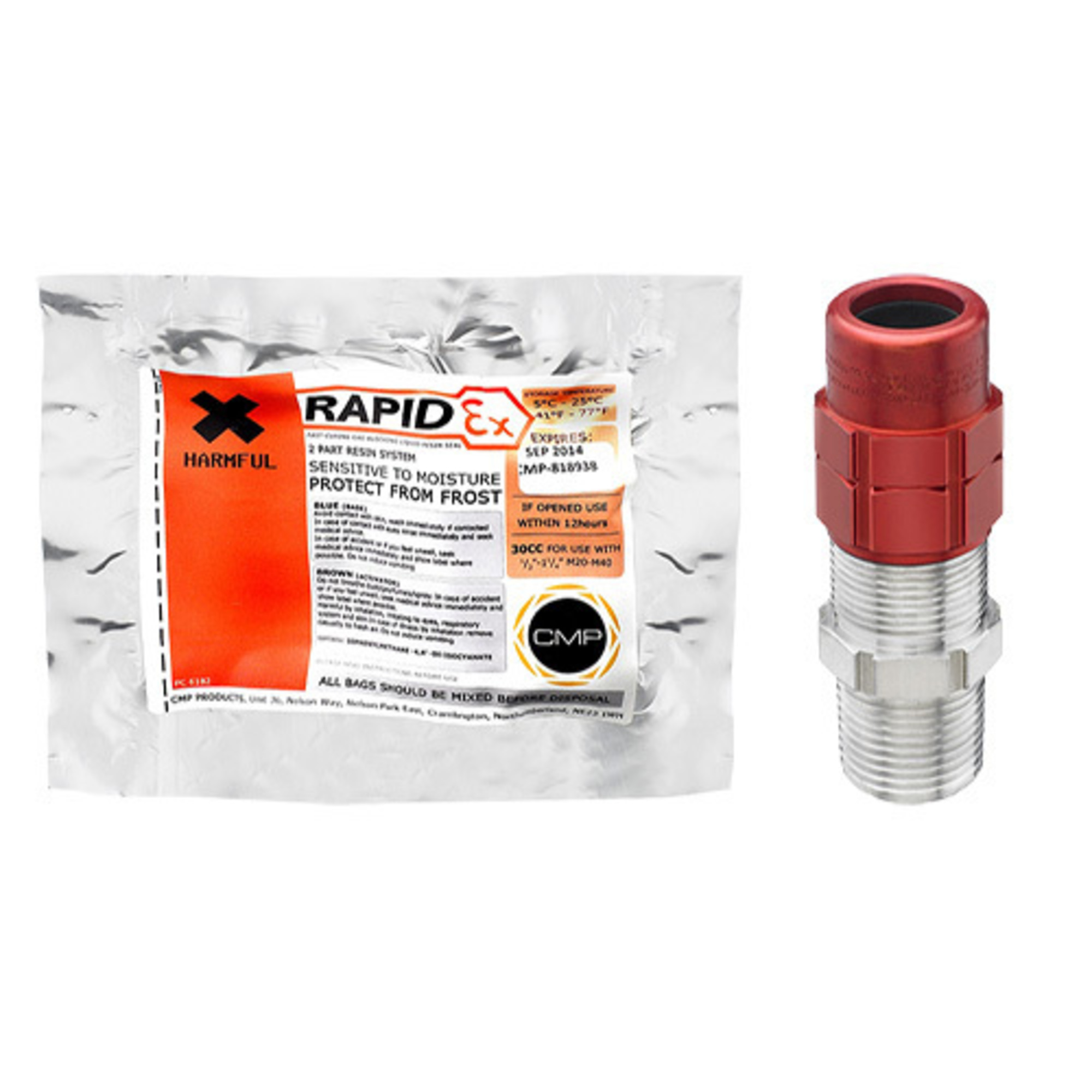 Appleton Electric - TMC2X-050075AX - TMC2X Connector, 1/2", Explosion ...